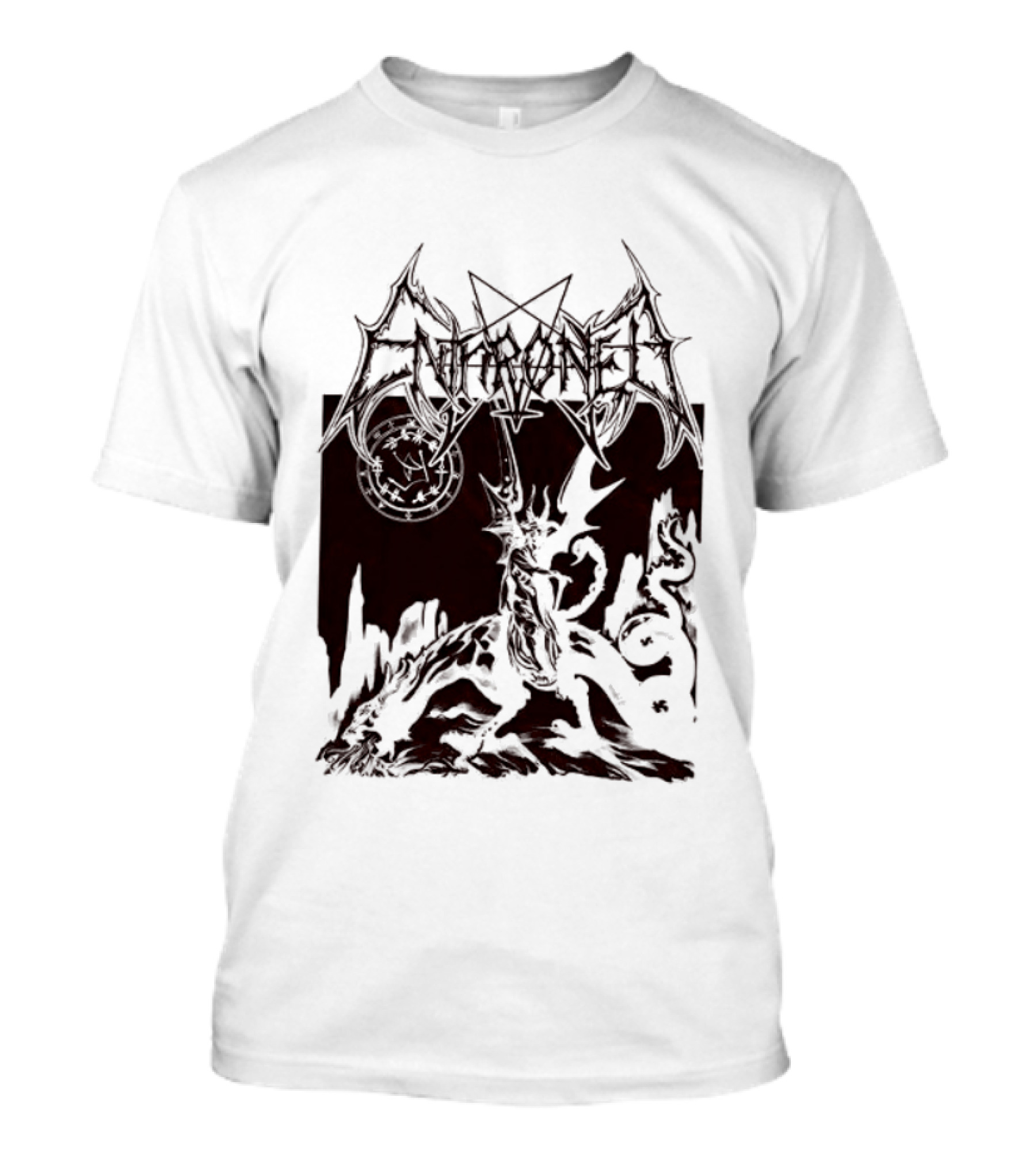 Enthroned Ashspawn Dried Blood Sand Low God's Scourge Of Defent Two Sided T-Shirt