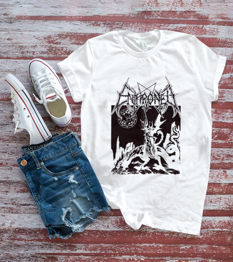 Enthroned Ashspawn Dried Blood Sand Low God's Scourge Of Defent Two Sided T-Shirt