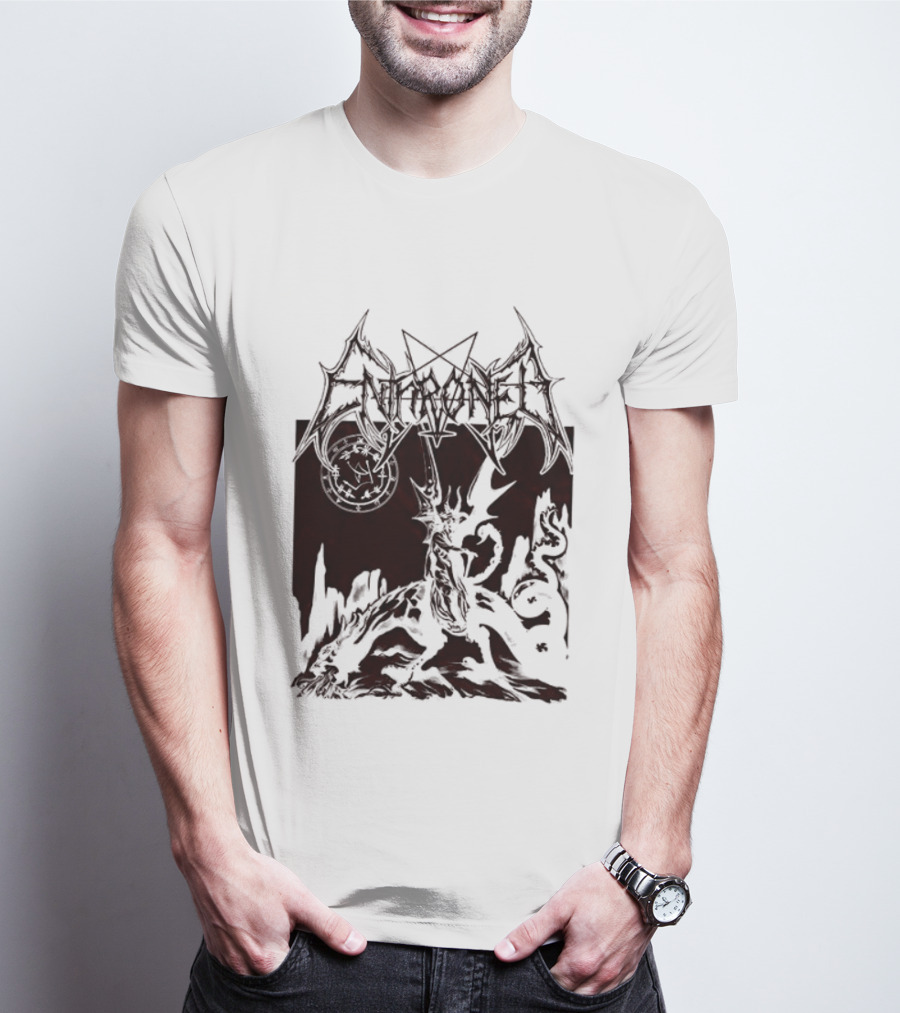 Enthroned Ashspawn Dried Blood Sand Low God's Scourge Of Defent Two Sided T-Shirt