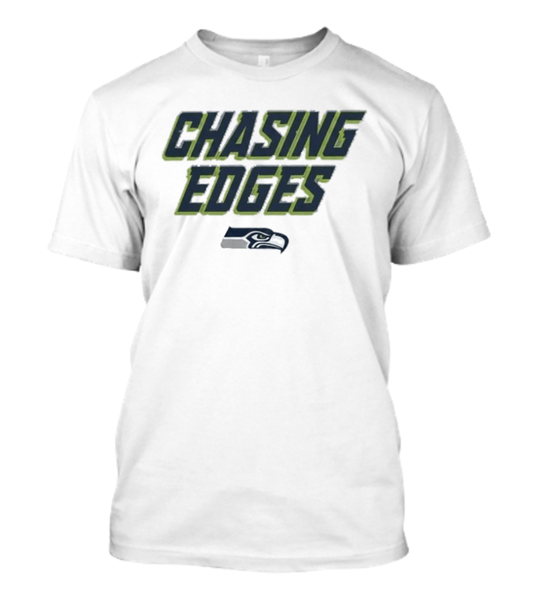 Chasing Edges Seattle Football Team Hawk T-Shirt