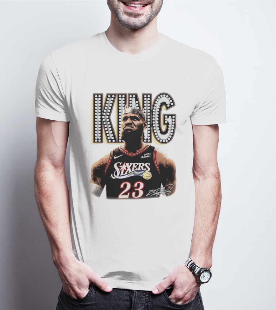 Philadelphia 76ers King James 23 Game Changer T-Shirt