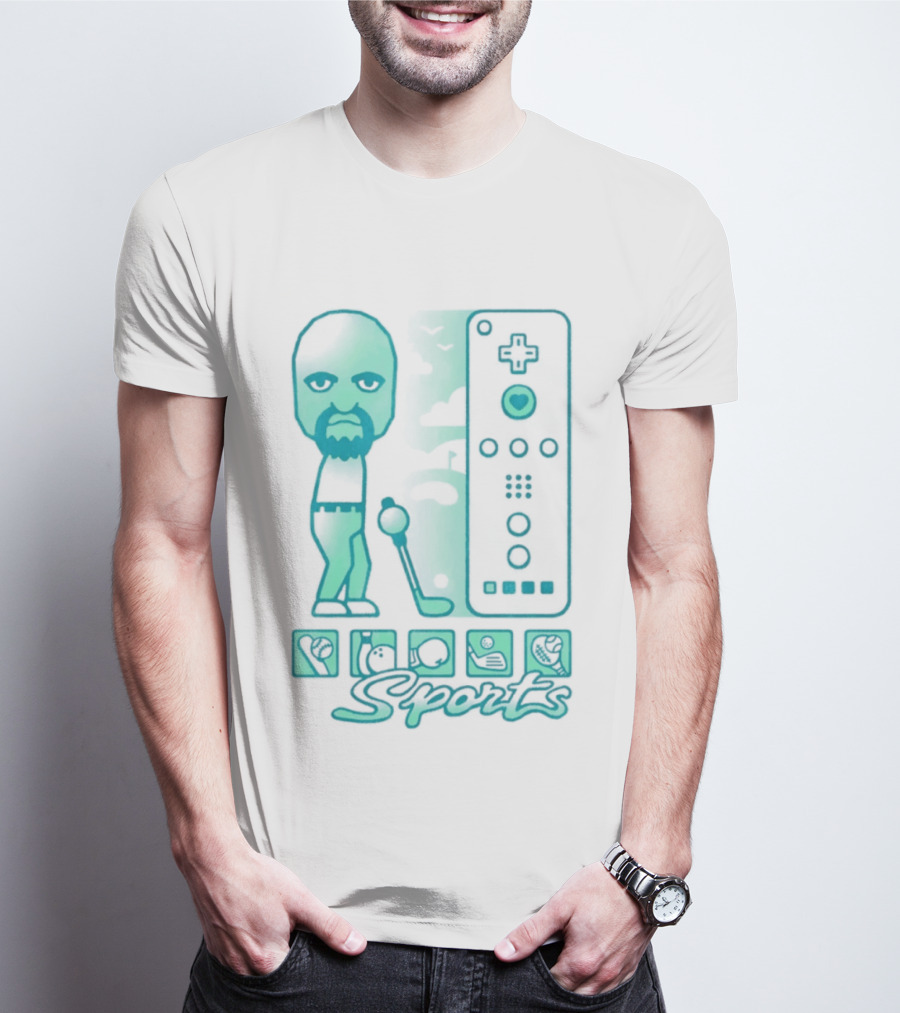 Wii Sports Matt Iconic Character Mii Brawler Bowling Champion T-Shirt