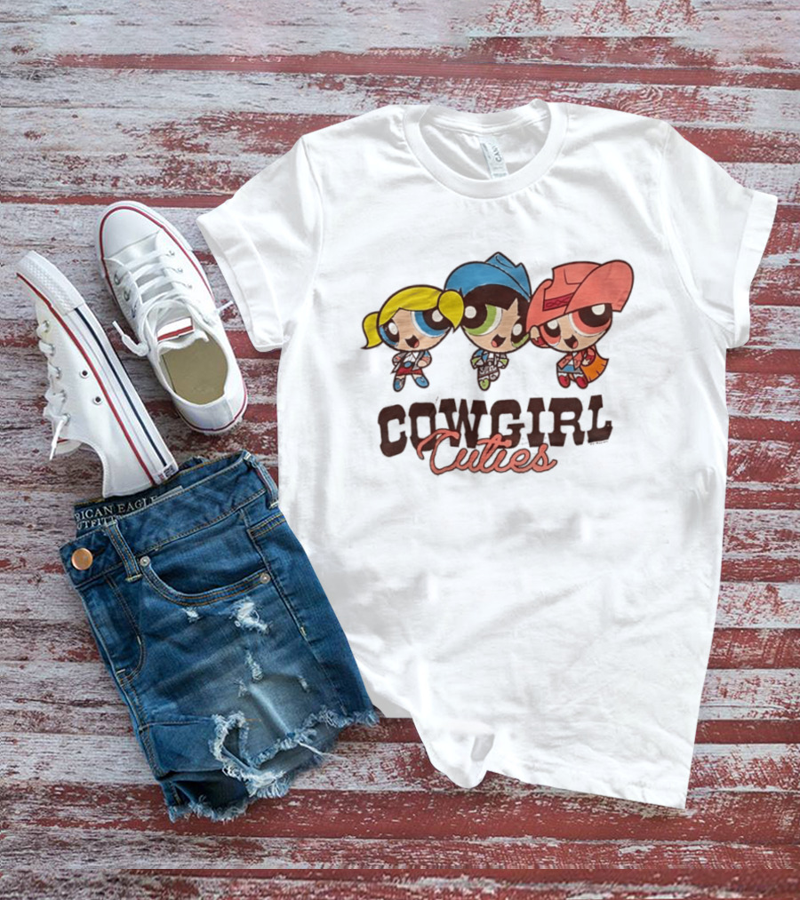 The Powerpuff Girls Cowgirl Cuties Adventure T-Shirt
