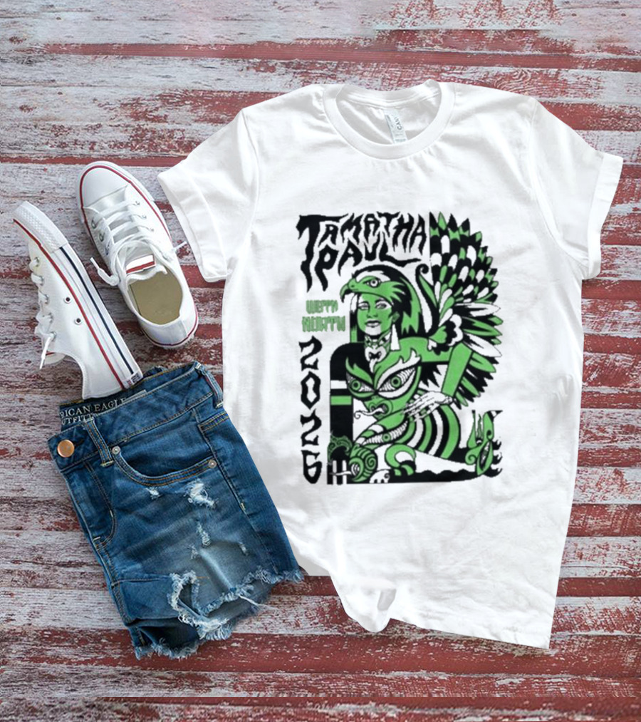 Xoe Hall X Tamatha Paul 2026 Te Atatu Whero Kakapo T-Shirt