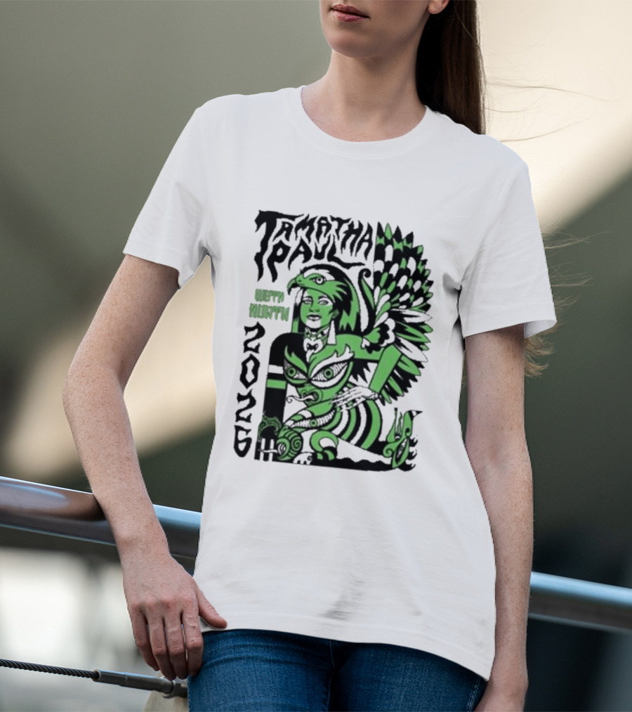 Xoe Hall X Tamatha Paul 2026 Te Atatu Whero Kakapo T-Shirt