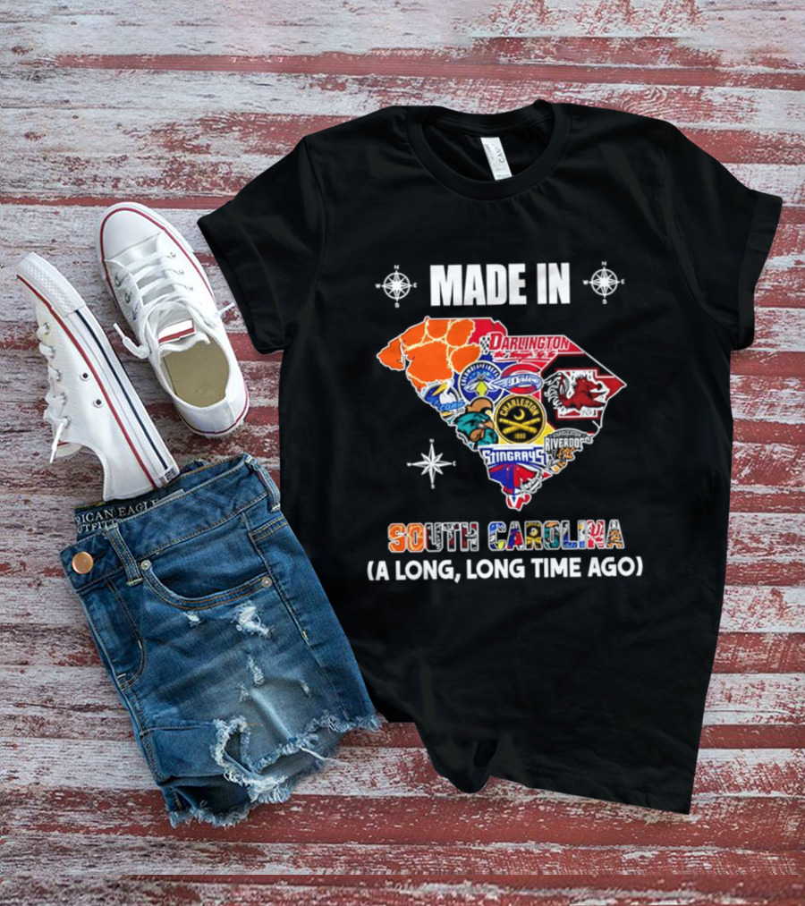 Made In South Carolina Darlington Gamecocks Stingrays A Long Long Time Ago T-Shirt