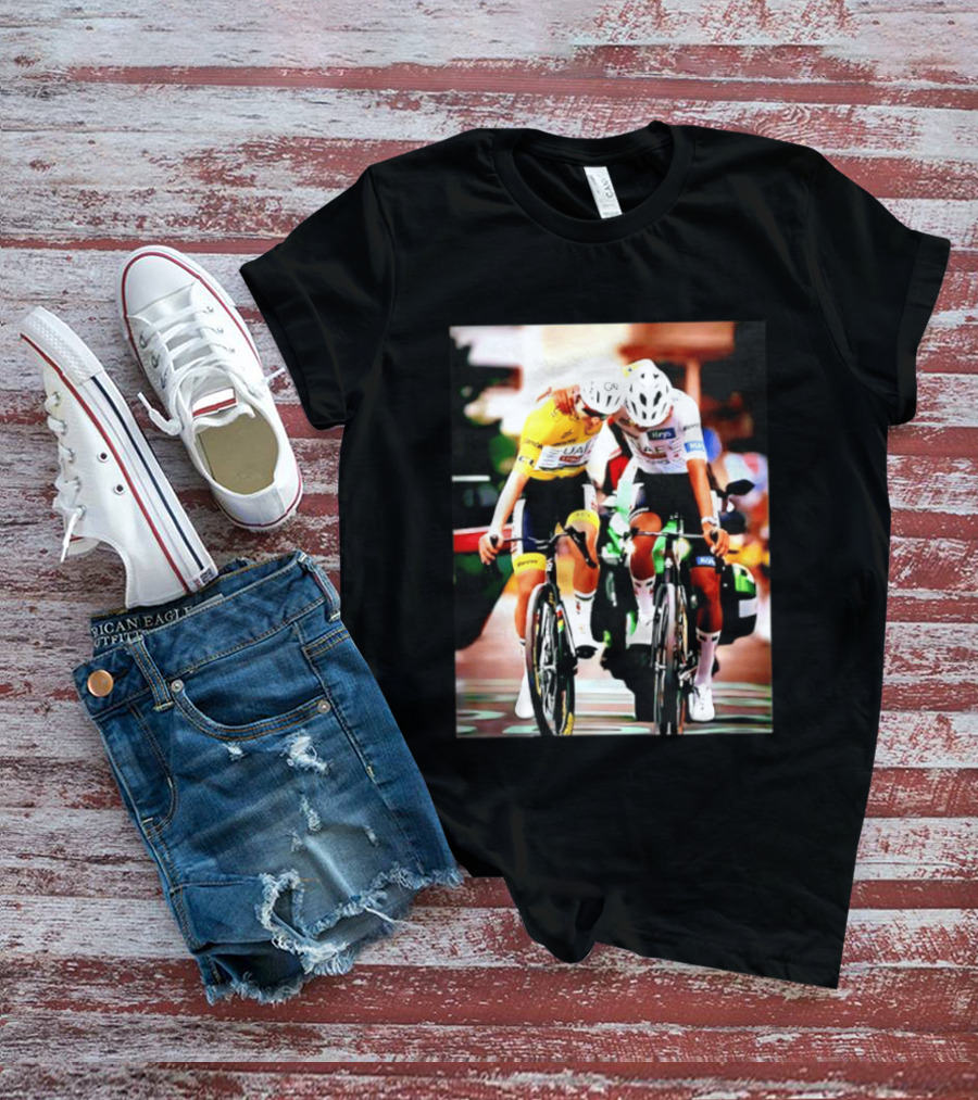 Tadej Pogacar Isaac Del Toro 2026 Tour De France Cyclist Duo T-Shirt