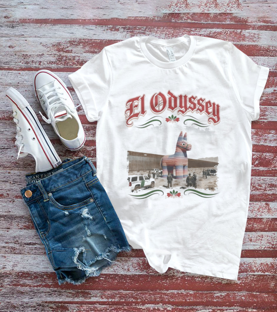 El Odyssey The Odyssey Parody Piñata Adventure T-Shirt