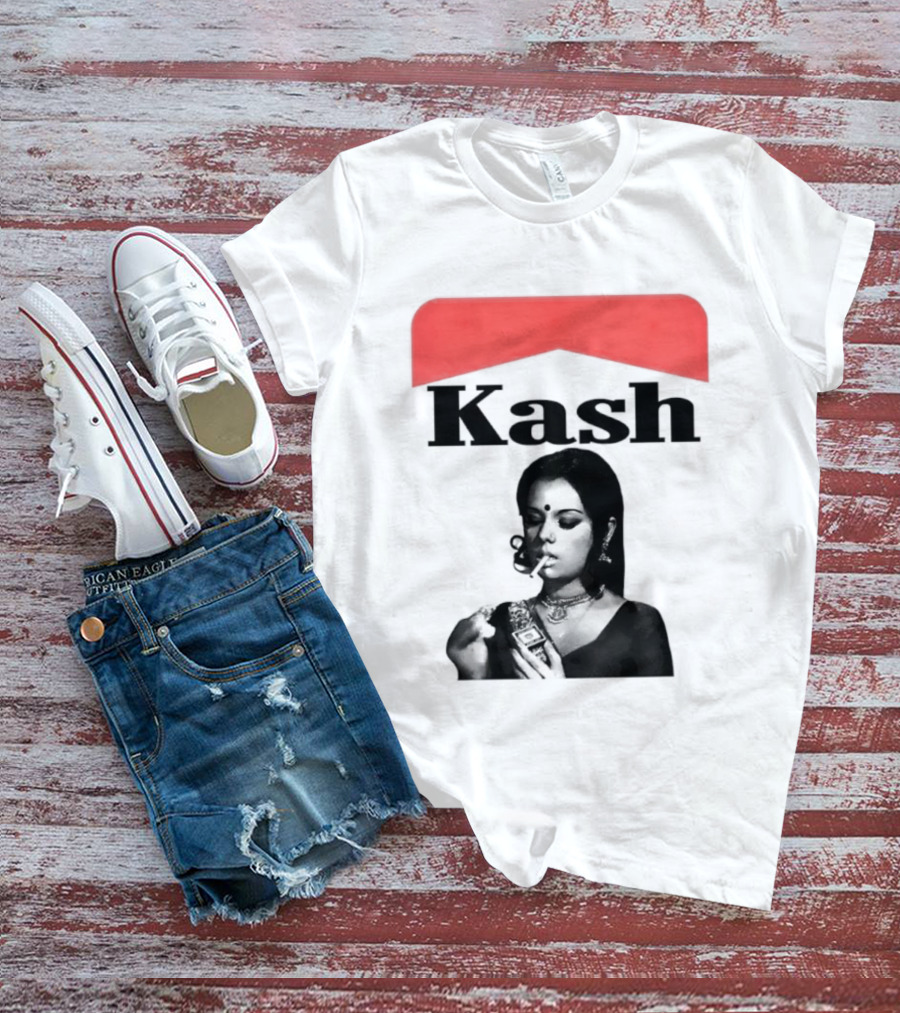 Mumtaz Kash Marlboro Iconic Red Collar T-Shirt