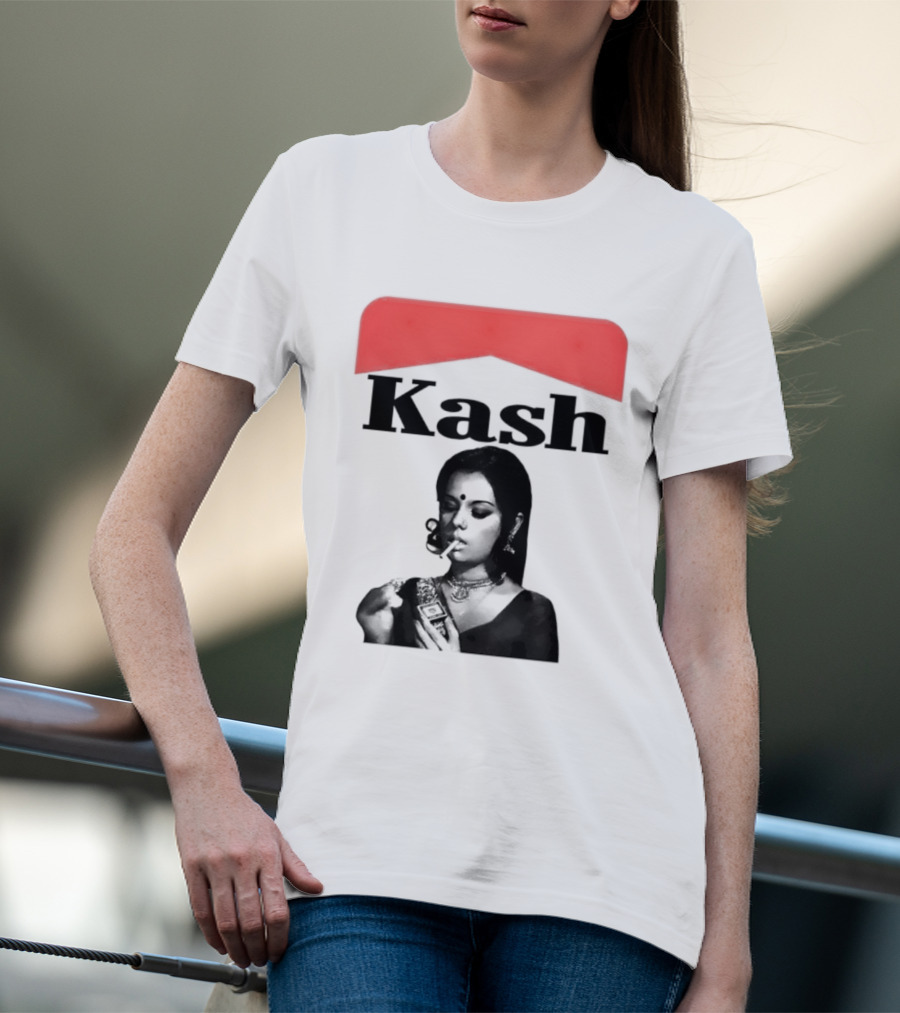 Mumtaz Kash Marlboro Iconic Red Collar T-Shirt