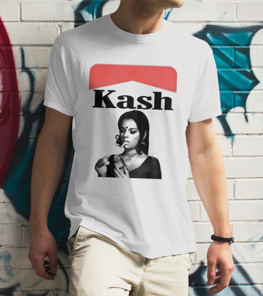 Mumtaz Kash Marlboro Iconic Red Collar T-Shirt