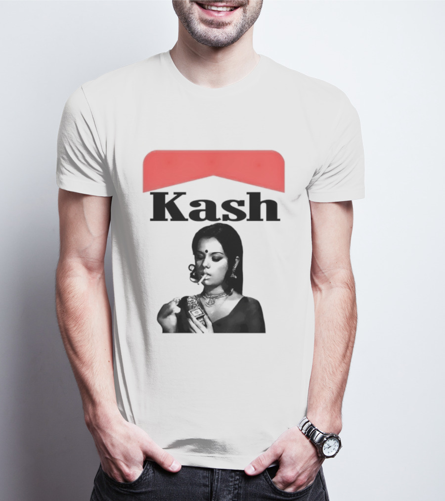 Mumtaz Kash Marlboro Iconic Red Collar T-Shirt