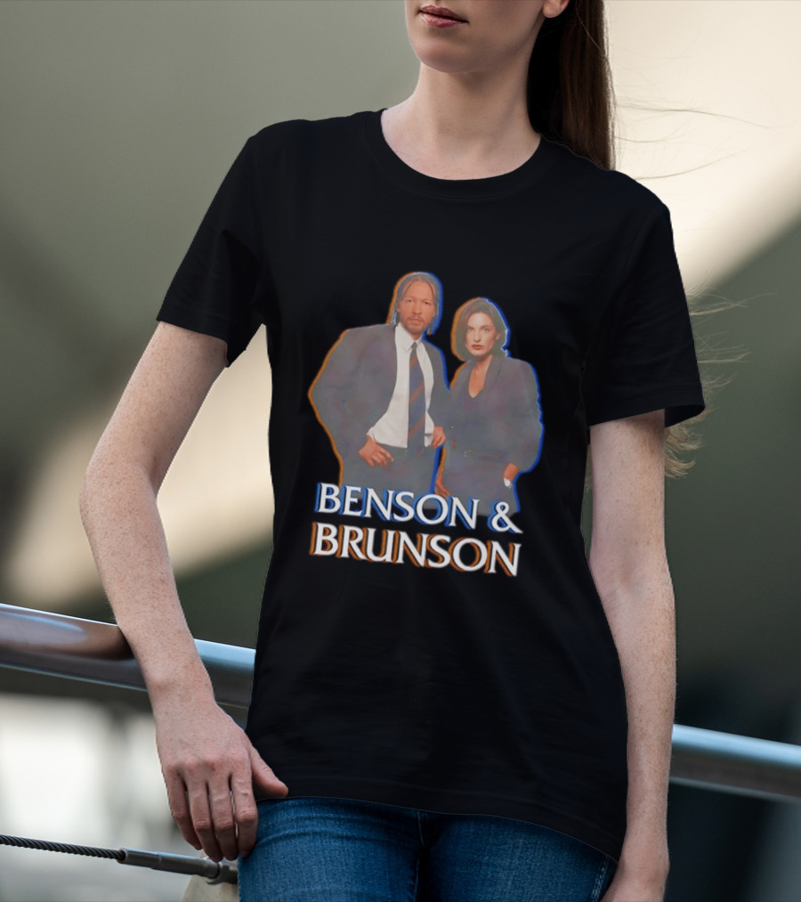 Benson And Brunson TV Show Characters T-Shirt