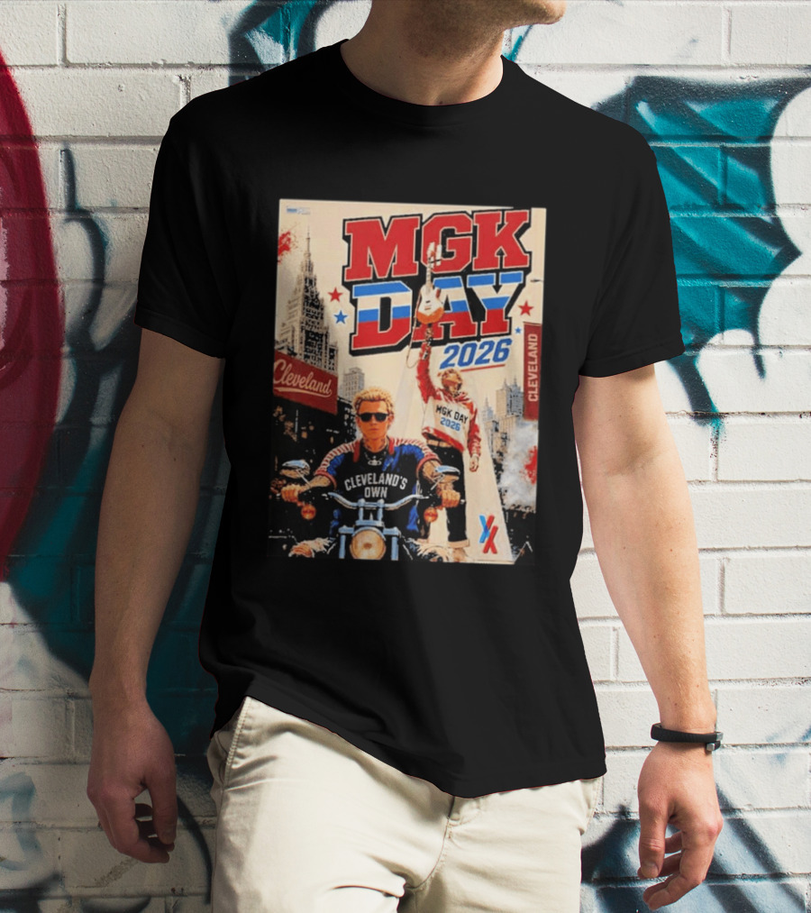 MGK Day 2026 Cleveland Music Event With Cleveland's Own T-Shirt