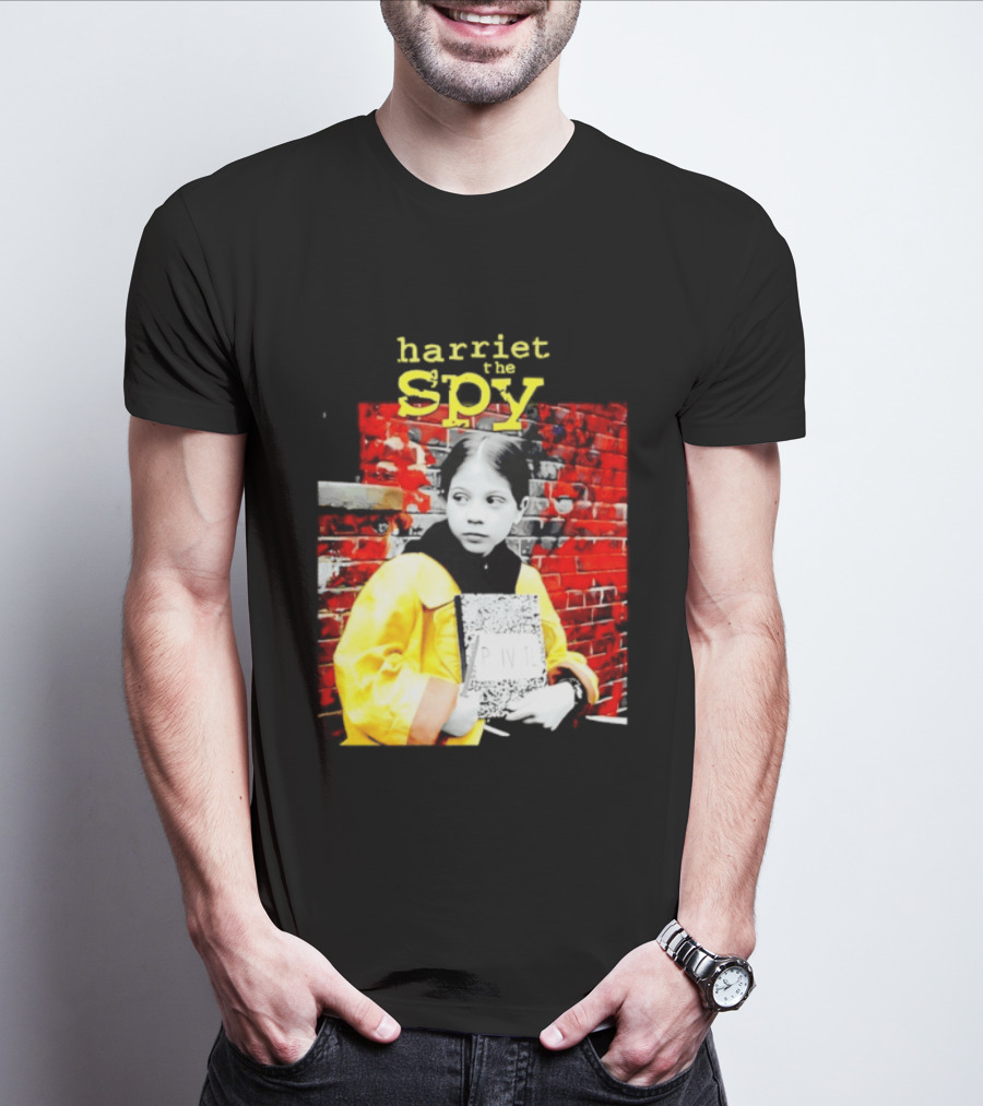 Harriet The Spy Michelle Trachtenberg Classic Yellow Raincoat Notepad T-Shirt