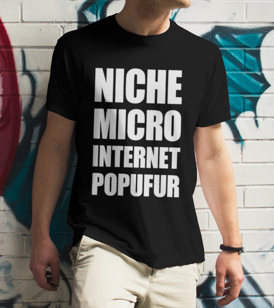 Niche Micro Internet Popufur Trendy Expression T-Shirt