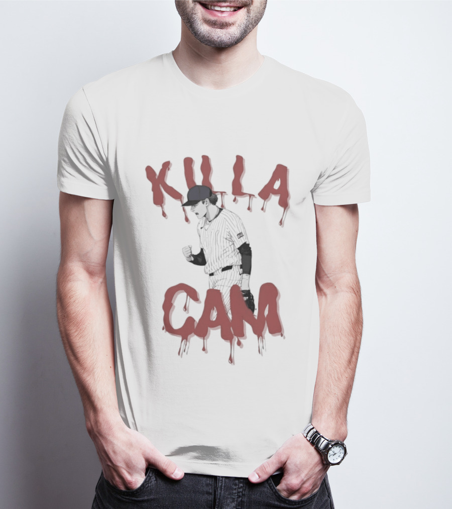 Killa Cam New York Yankees Baseball T-Shirt