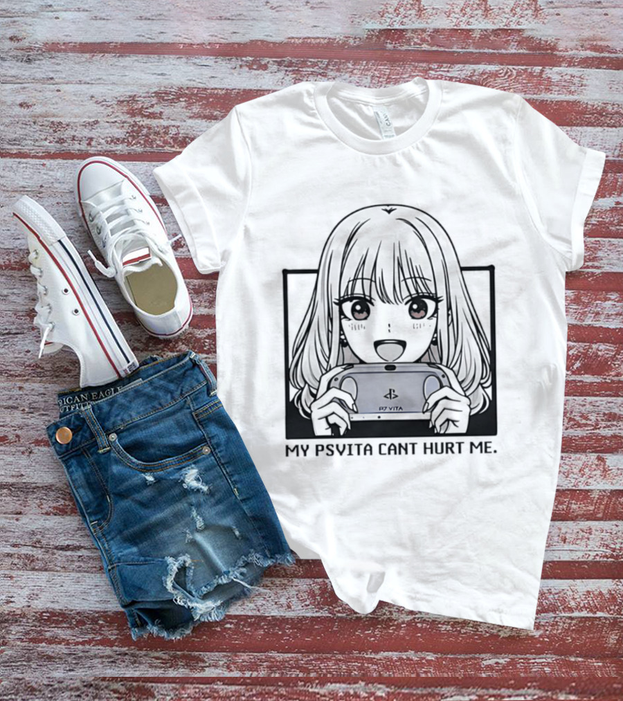 Marin Kitagawa My PS Vita Can't Hurt Me Gaming Manga Aesthetic T-Shirt