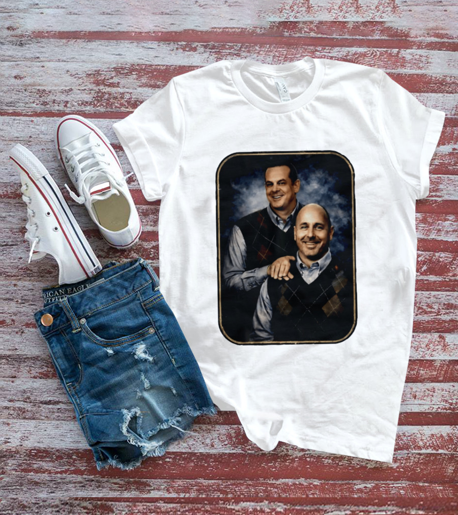 New York Baseball Step Brothers Aaron Boone Brian Cashman Comedy T-Shirt