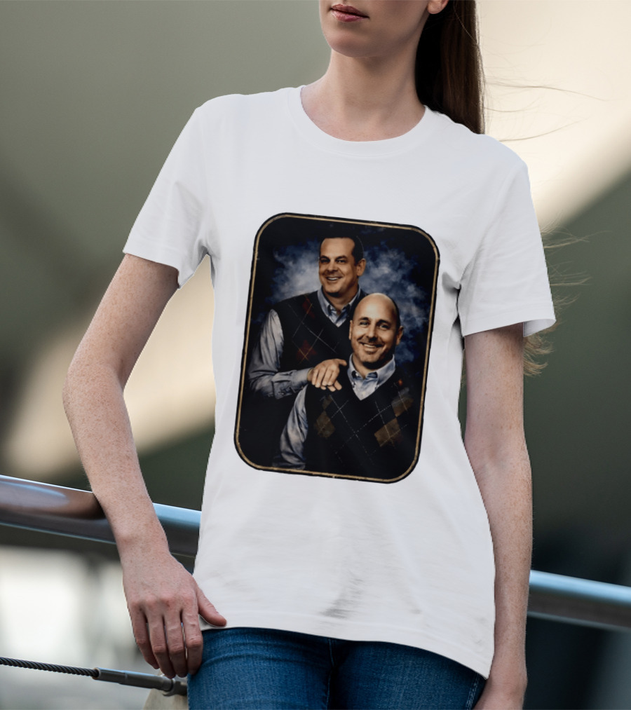 New York Baseball Step Brothers Aaron Boone Brian Cashman Comedy T-Shirt