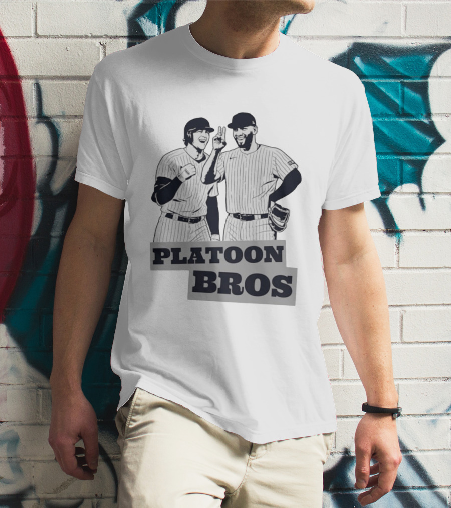 Yankees Platoon Bros Amed Rosario Ryan McMahon MLB Baseball Team T-Shirt