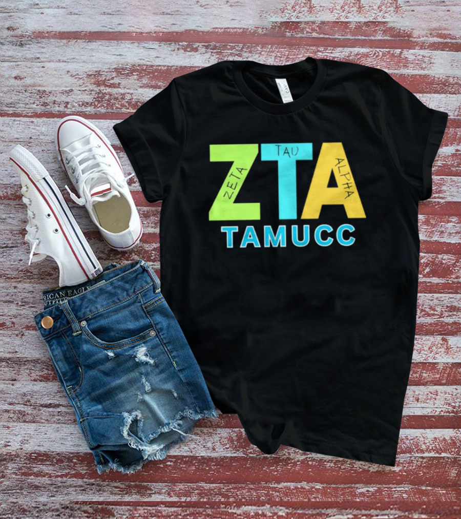Zeta Tau Alpha TAMUCC Greek Life Sorority T-Shirt