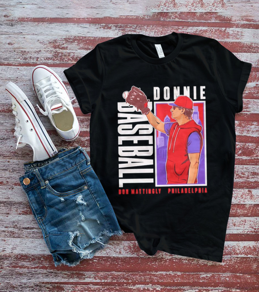 Don Mattingly Donnie Baseball Philadelphia Sports T-Shirt