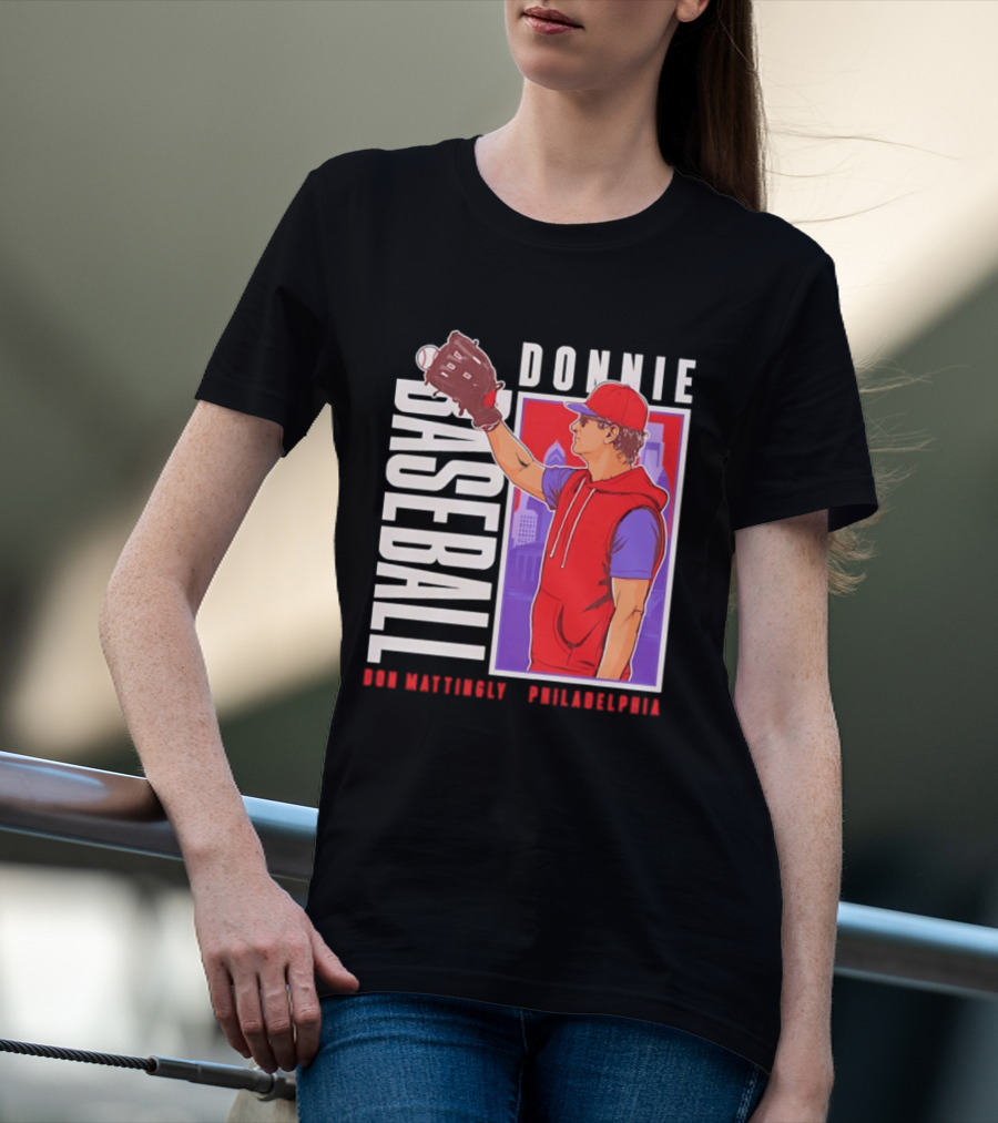 Don Mattingly Donnie Baseball Philadelphia Sports T-Shirt