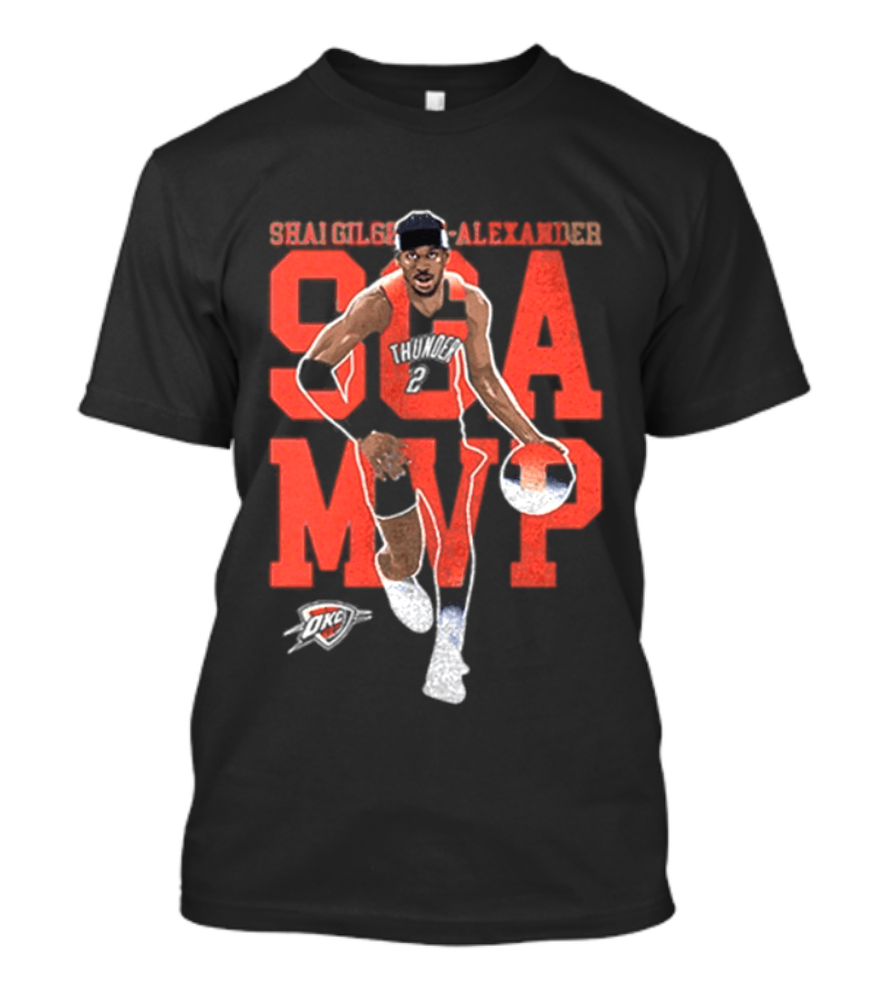 Shai Gilgeous Alexander SGA MVP Basketball Champion 2025 T-Shirt
