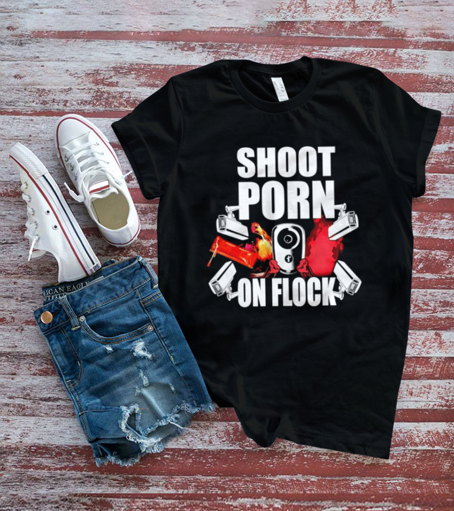SHOOT PORN ON FLOCK Surveillance Honey Pack T-Shirt