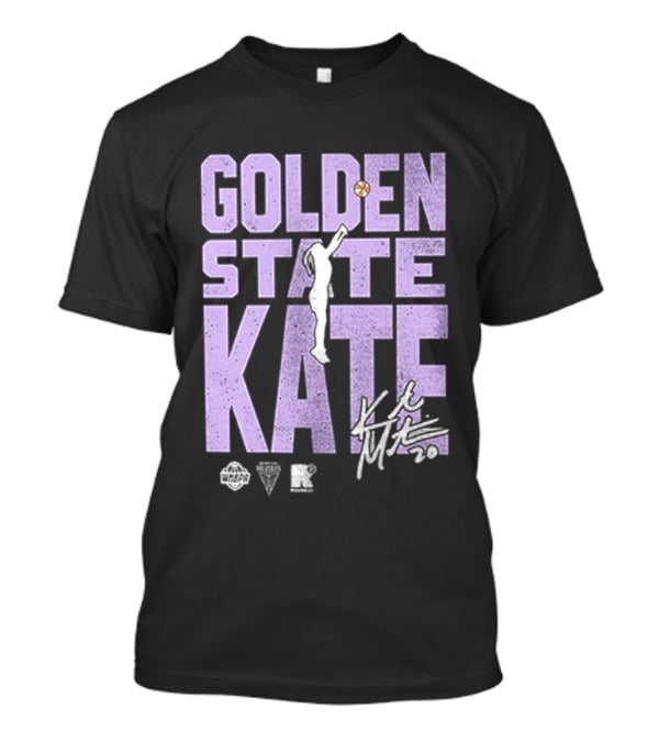 Golden State Kate Basketball Silhouette Player T-Shirt