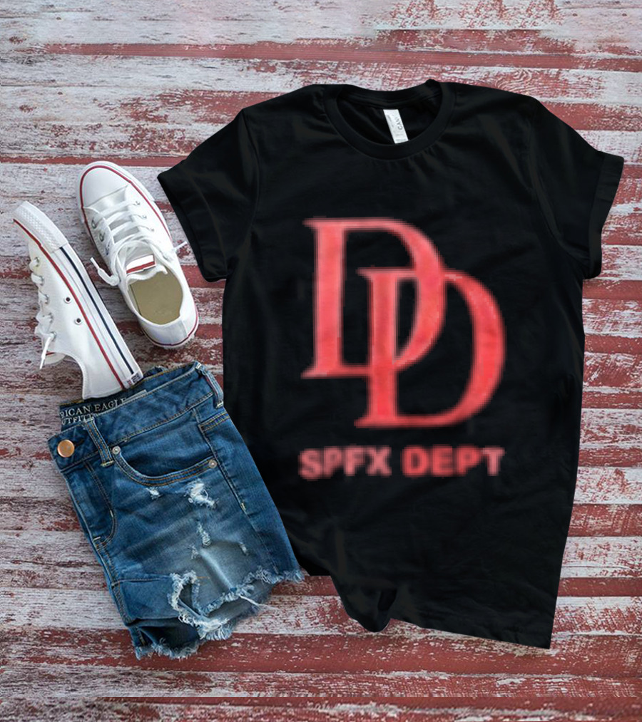 Marvel Television Daredevil Born Again Season 3 Upper East DD T-Shirt