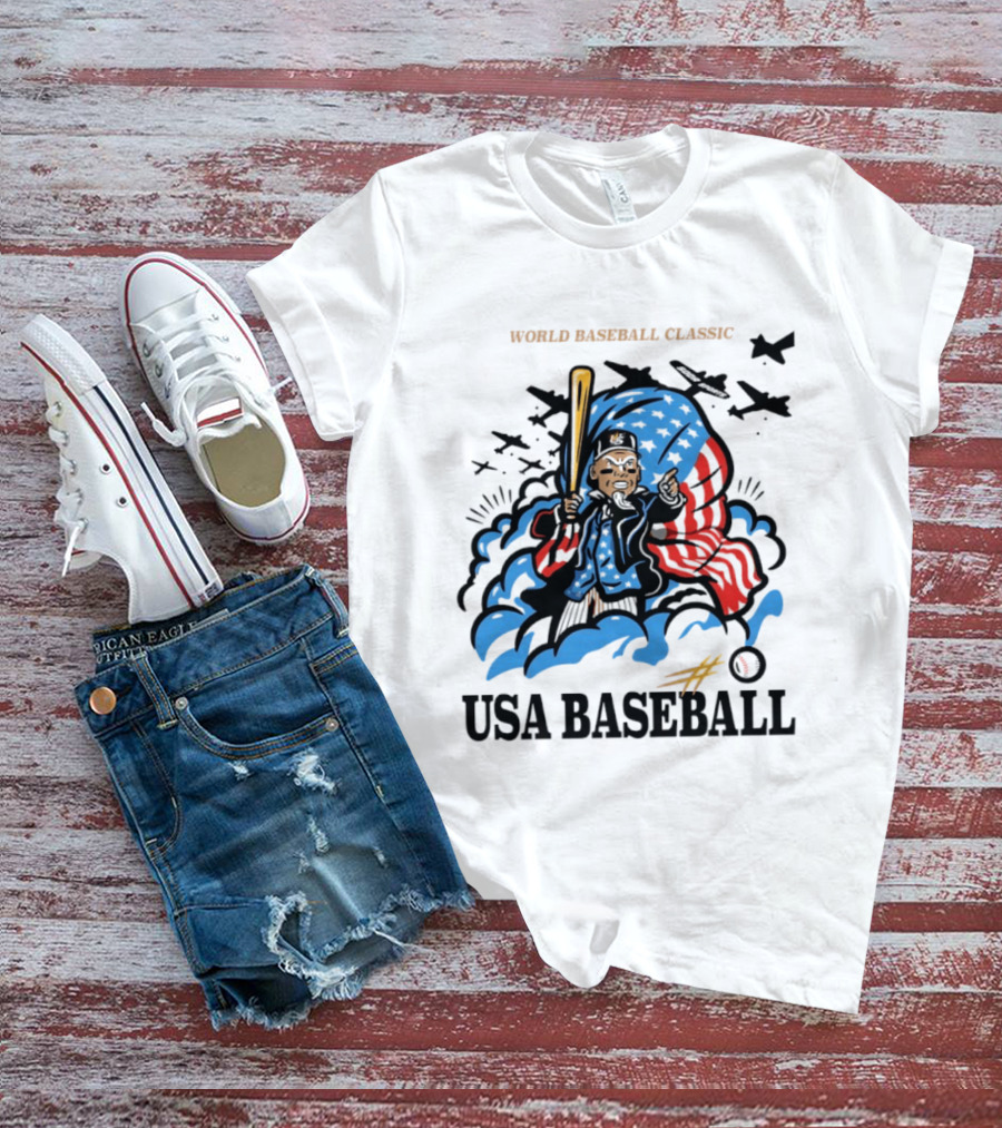 World Baseball Classic USA Baseball 2026 Aaron Judge T-Shirt