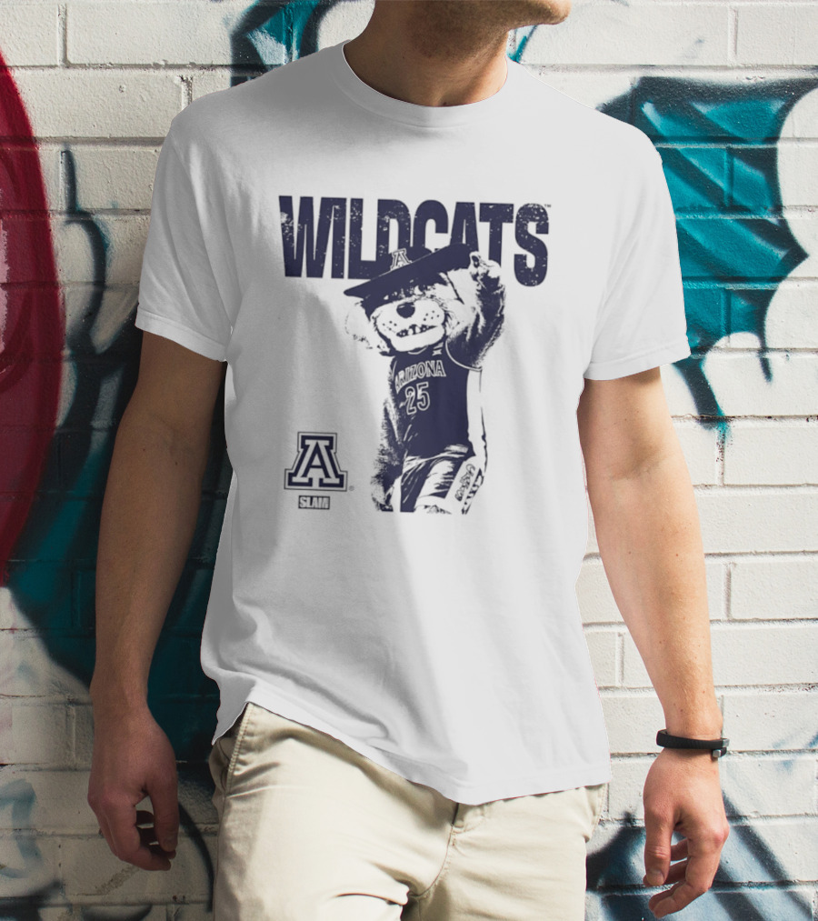 Arizona Wilbur Wildcats A Logo SLAM T-Shirt