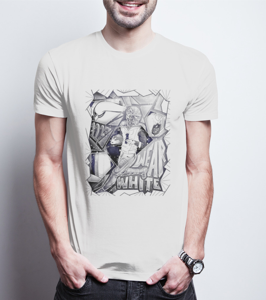 Jalen Nailor Minnesota Vikings Winter Whiteout Week Wear T-Shirt