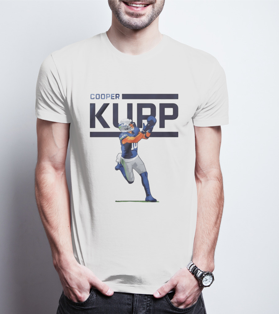 Cooper Kupp Seattle Seahawks Catching Action T-Shirt