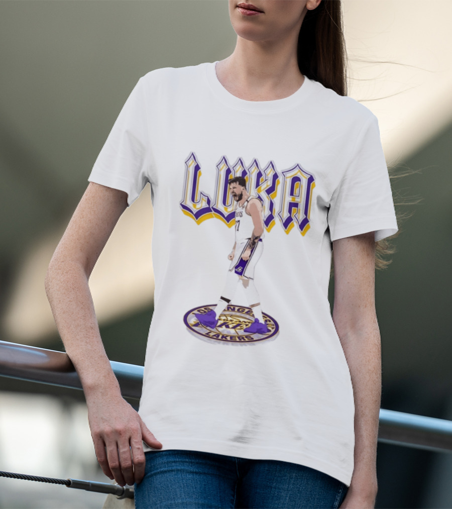 Luka Doncic Los Angeles Lakers 90s T-Shirt