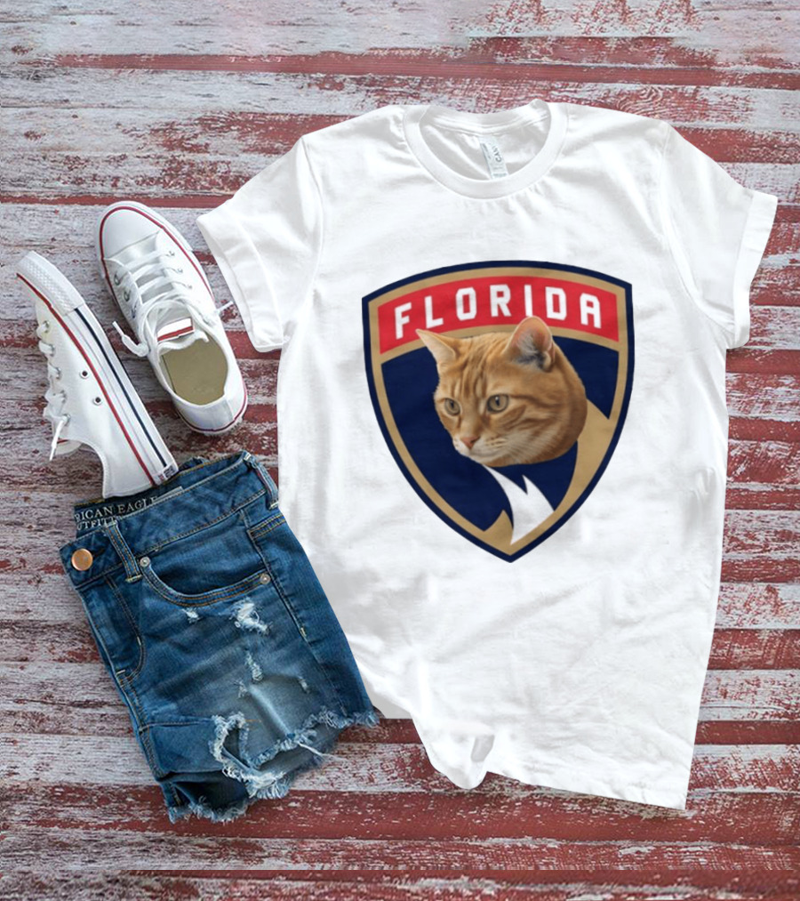 Florida Panthers Paul Maurice Cat T-Shirt