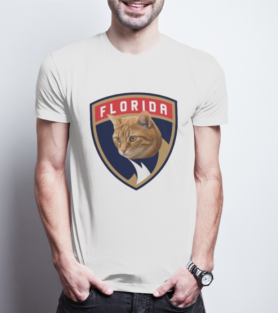 Florida Panthers Paul Maurice Cat T-Shirt