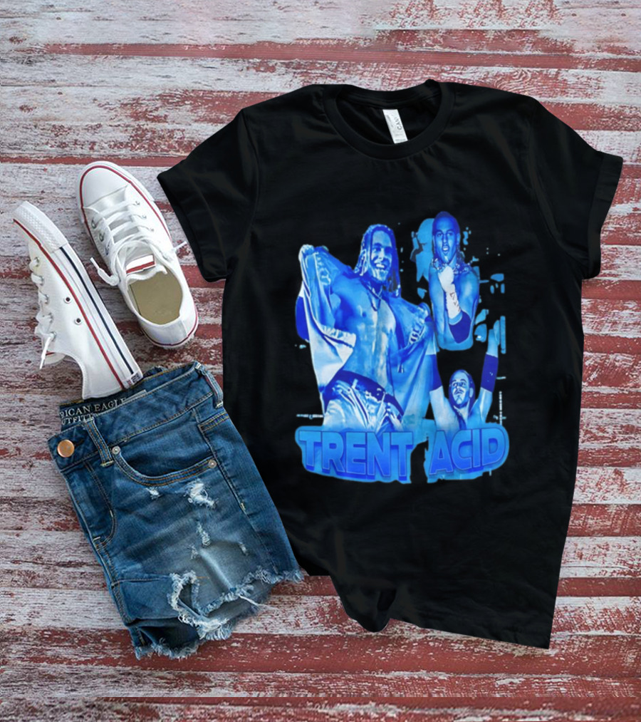 Trent Acid Wrestling Legend Blue Collage без буквы T-Shirt