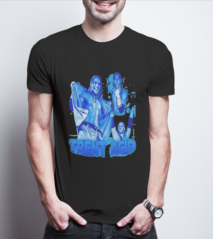 Trent Acid Wrestling Legend Blue Collage без буквы T-Shirt