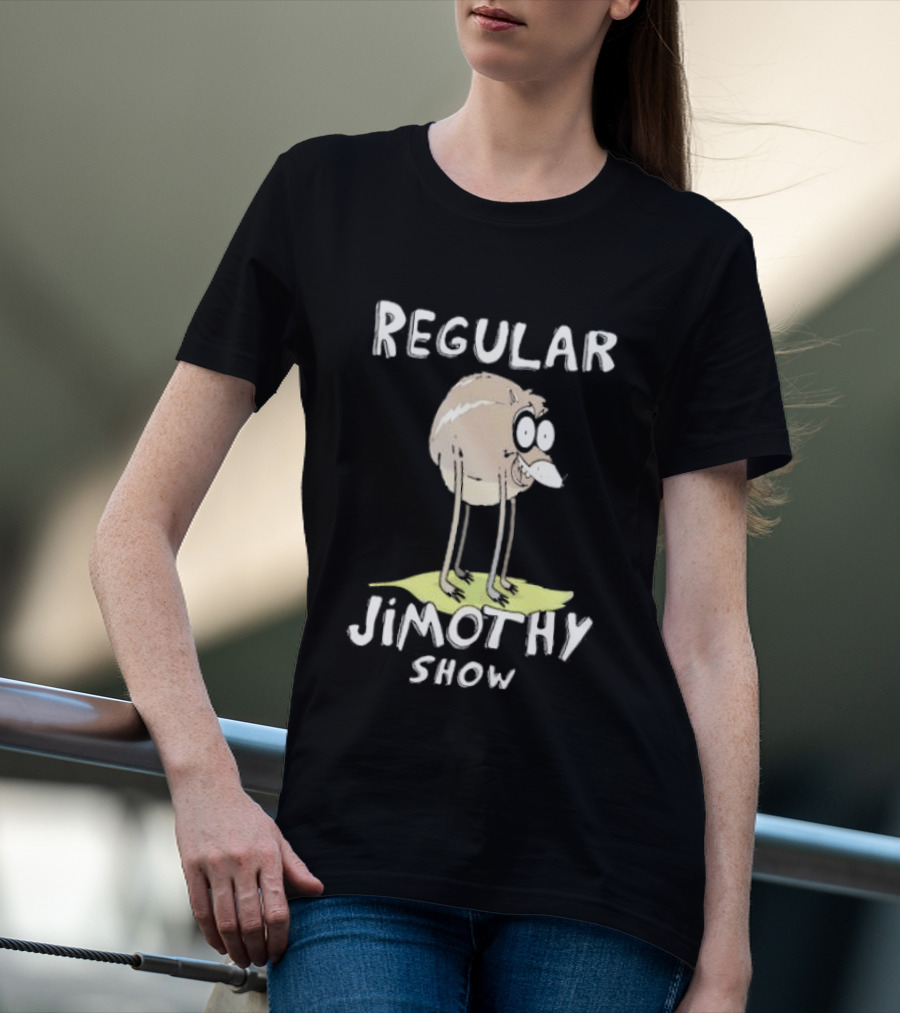 Regular Jimothy Show Cartoon Character Comedy Bird T-Shirt