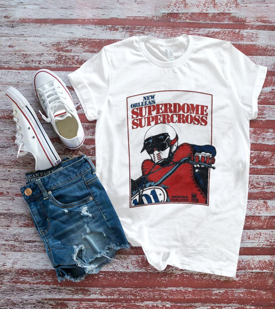 New Orleans Superdome Supercross Honda Racing 101 T-Shirt