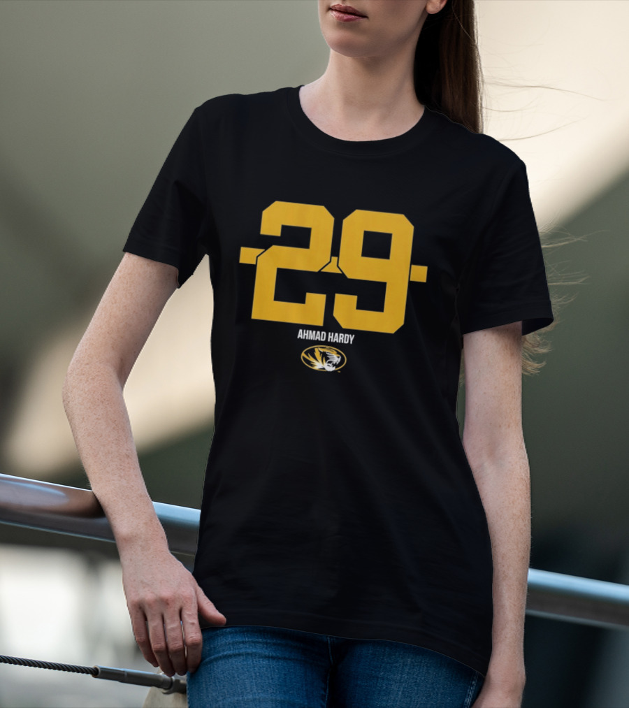 Ahmad Hardy 29 Missouri Tigers NCAA Football T-Shirt