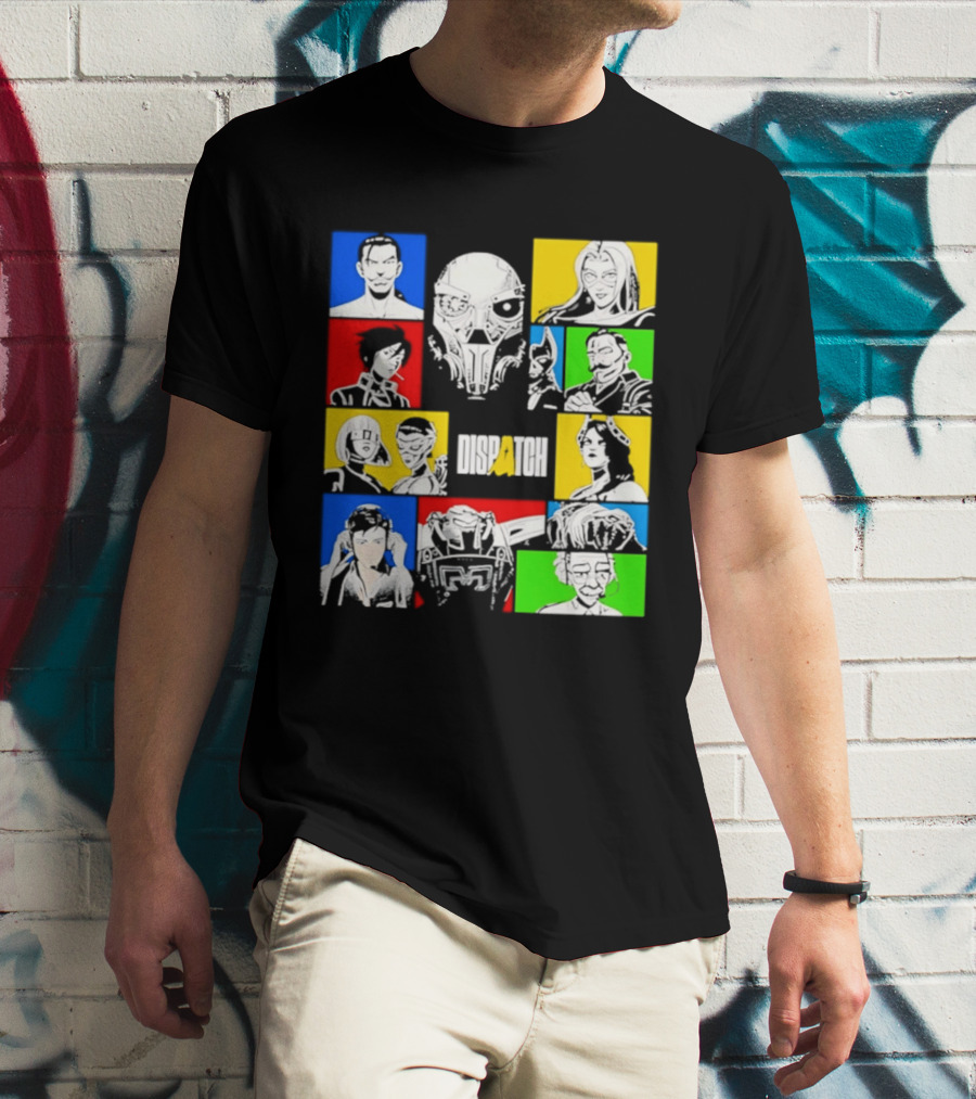 Blizzard Entertainment Over Hero Ensemble Characters T-Shirt