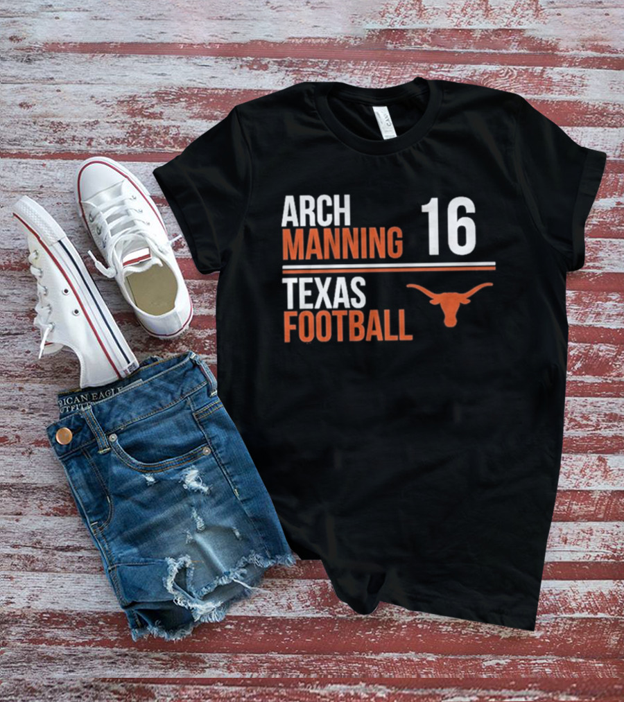 Arch Manning 16 Texas Longhorns Football T-Shirt