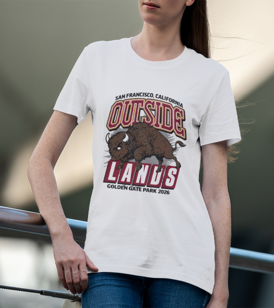 Outside Lands Golden Gate Park 2026 San Francisco CA Event T-Shirt