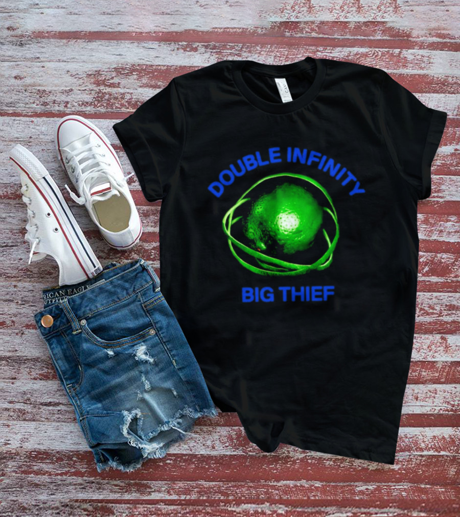Double Infinity Big Thief Green Planet Sphere T-Shirt
