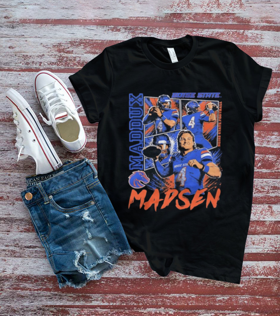 Maddux Madsen Boise State Broncos Football 2026 Big Ten Media Days T-Shirt
