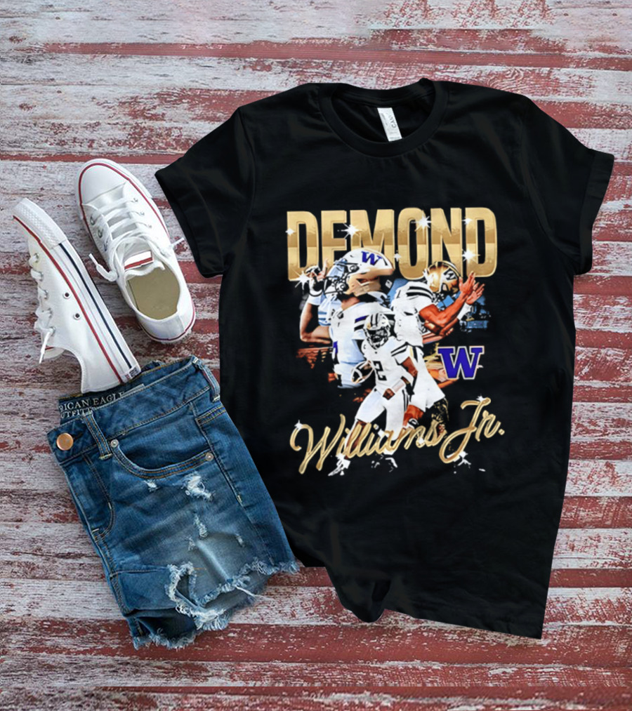 Demond Williams Jr. Washington Huskies Football 2026 Big Ten Media Days T-Shirt